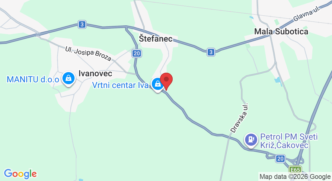 Ul. Braće Radića 75B, Štefanec, 40000, Čakovec, Croatia