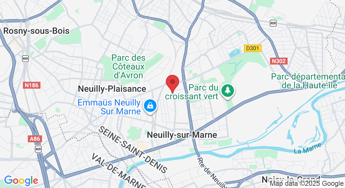97 Rue du 11 Novembre, 93330 Neuilly-sur-Marne, France