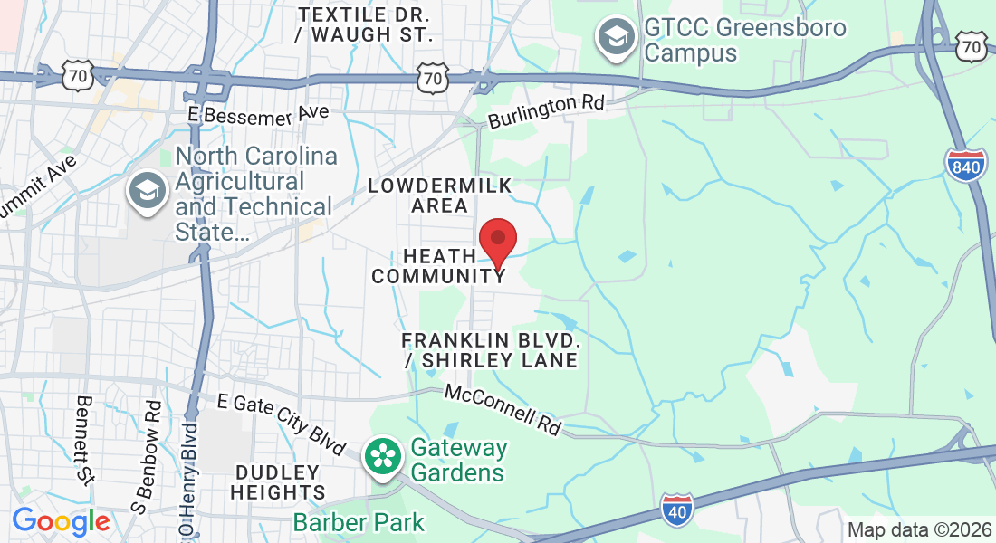 Hope Valley, Greensboro, NC 27401, USA
