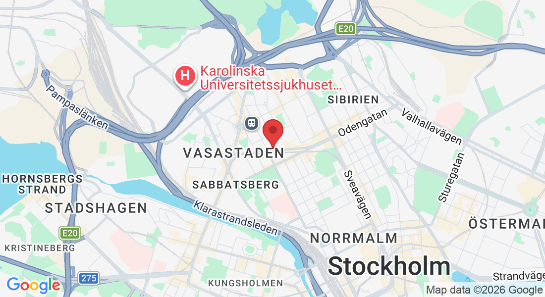 Karlbergsvägen 26B, 113 27 Stockholm, Sverige