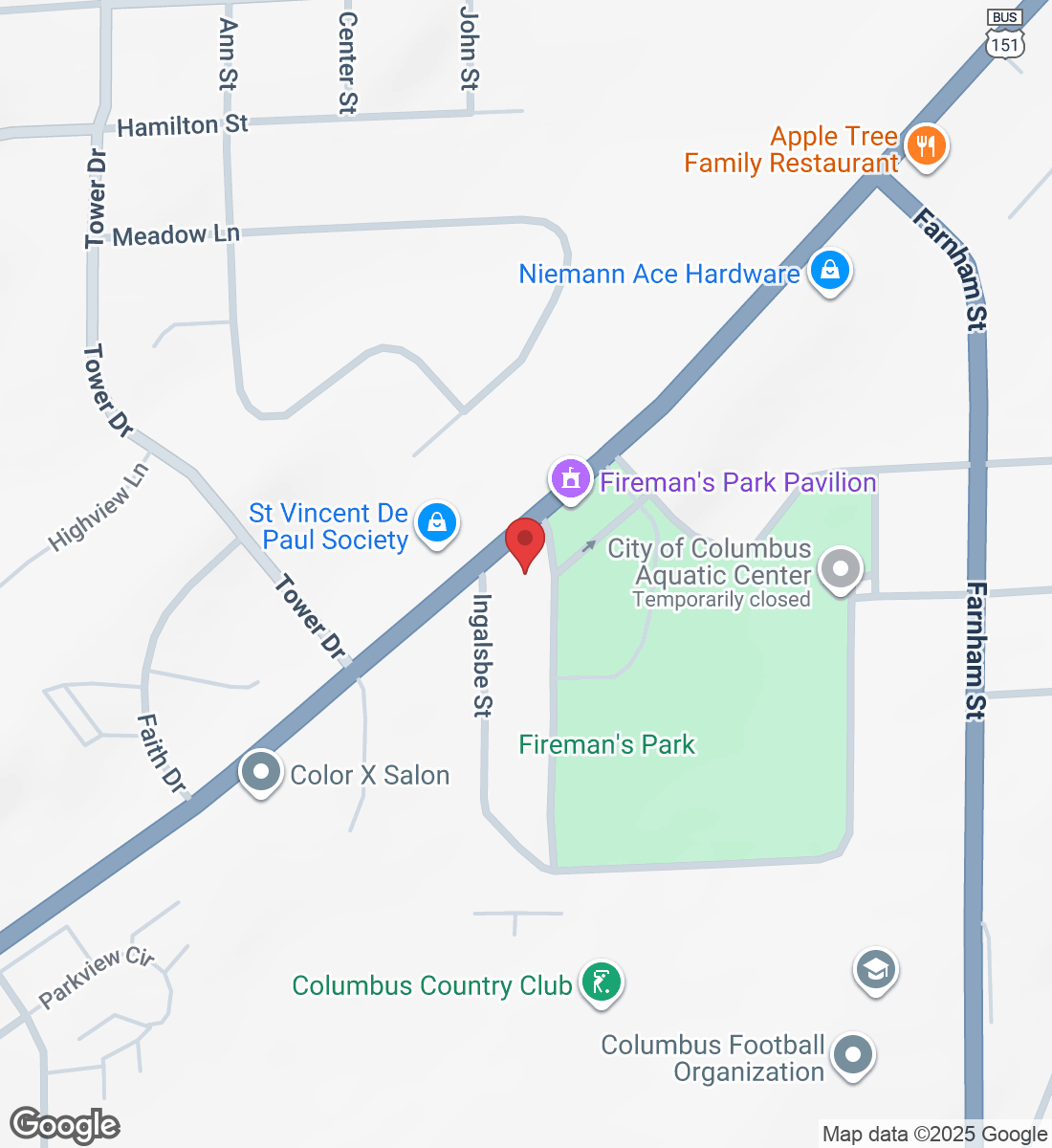 1137 Park Ave, Columbus, WI 53925, USA