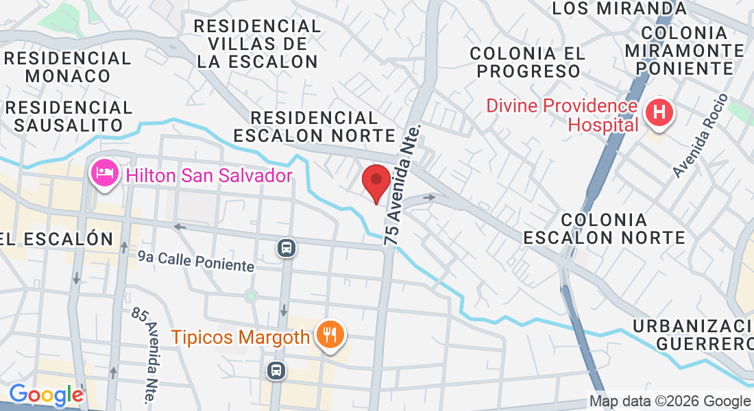 75 Av Norte Y, Antigua Calle El Carmen, San Salvador, El Salvador