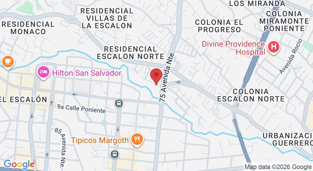 75 Av Norte Y, Antigua Calle El Carmen, San Salvador, El Salvador