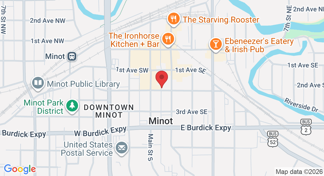 13 2nd Ave SE, Minot, ND 58701, USA