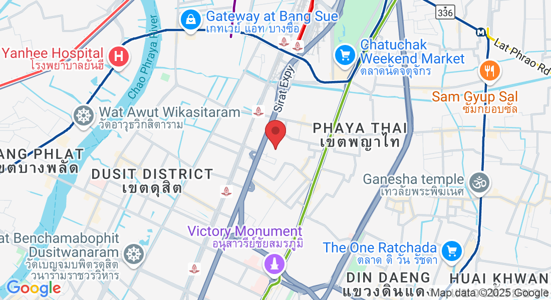 แยก 180 Soi Phahon Yothin 11, Phaya Thai, Khet Phaya Thai, Krung Thep Maha Nakhon 10400, Thailand