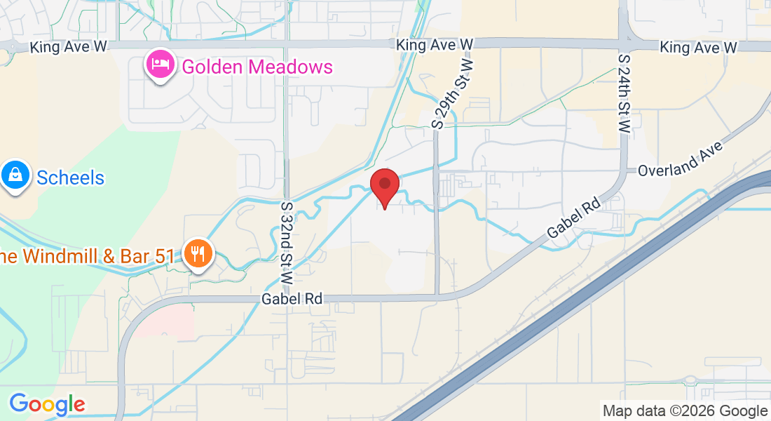 1190 S 29th St W, Billings, MT 59102, USA
