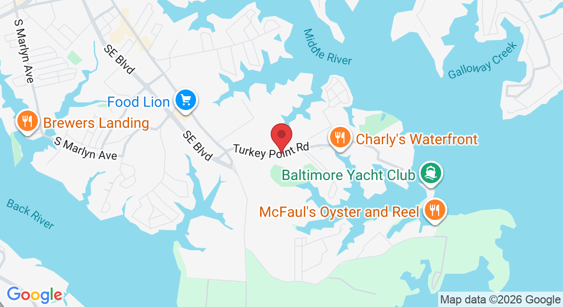 1801 Turkey Point Rd, Essex, MD 21221, USA