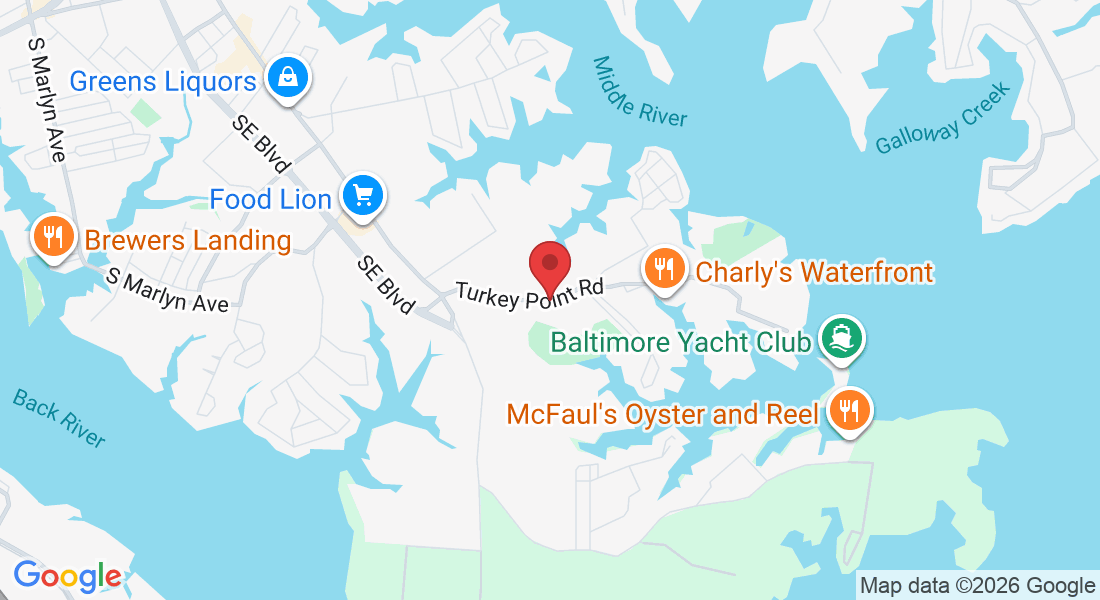1801 Turkey Point Rd, Essex, MD 21221, USA