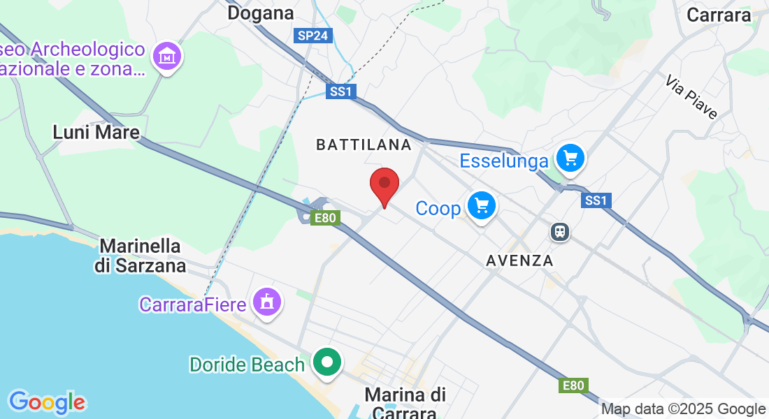 Viale Galileo Galilei, 40, 54033 Carrara MS, Italia