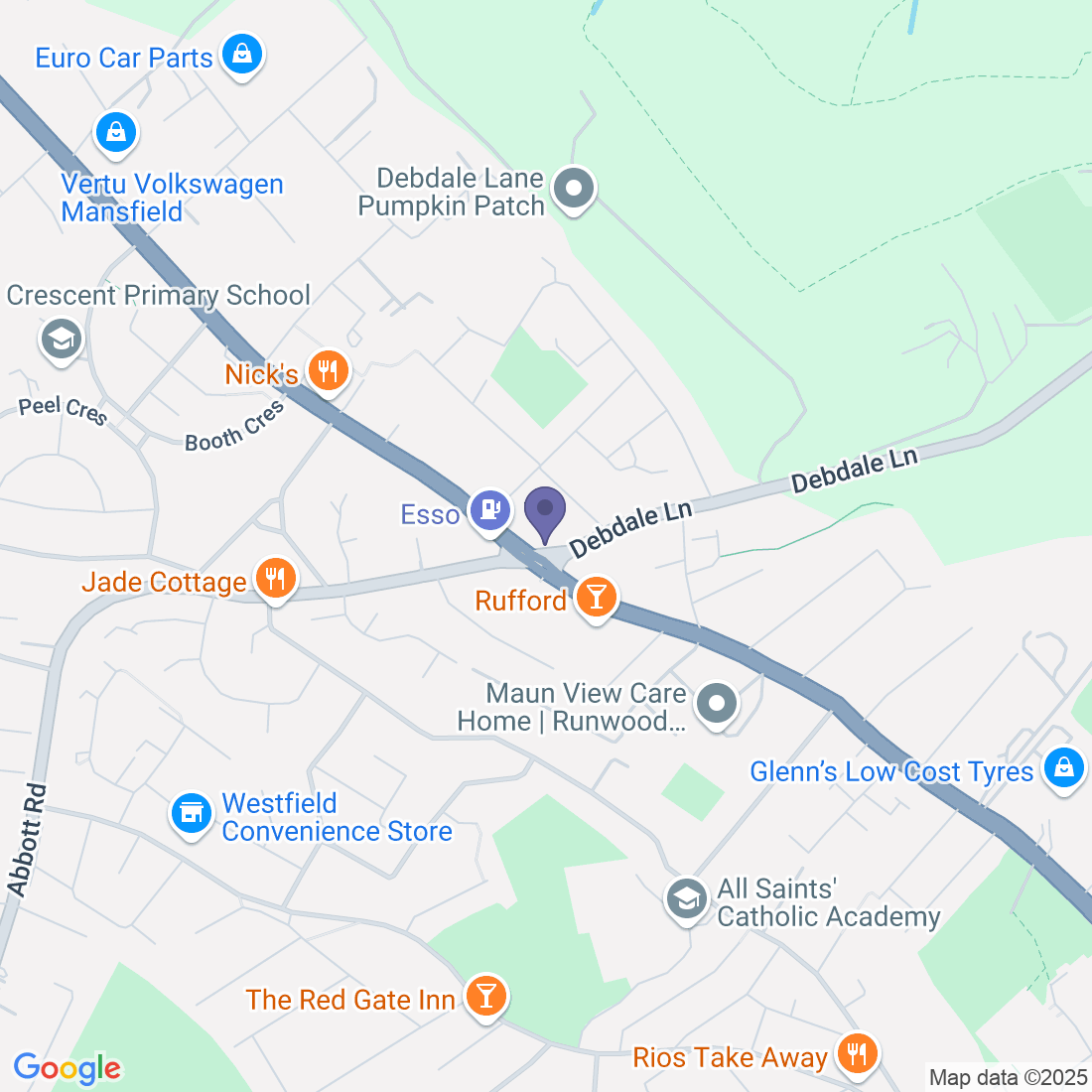 2 Chesterfield Rd N, Mansfield NG19 7HH, UK