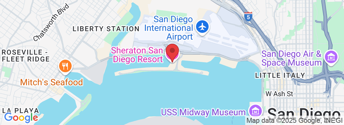 1380 Harbor Island Dr, San Diego, CA 92101, USA