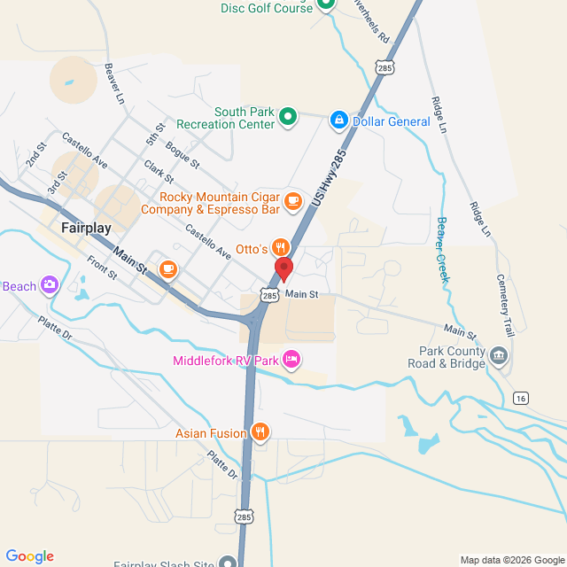 411 US Hwy 285, Fairplay, CO 80440, USA
