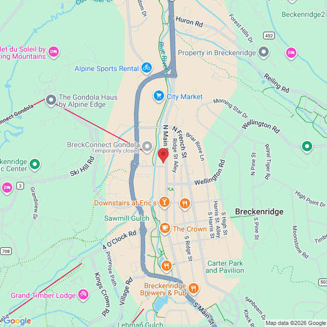 301-1 N Main St, Breckenridge, CO 80424, USA