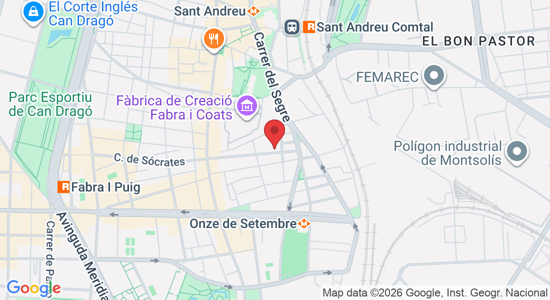 Carrer de Ramon Batlle, 57, Sant Andreu, 08030 Barcelona, España