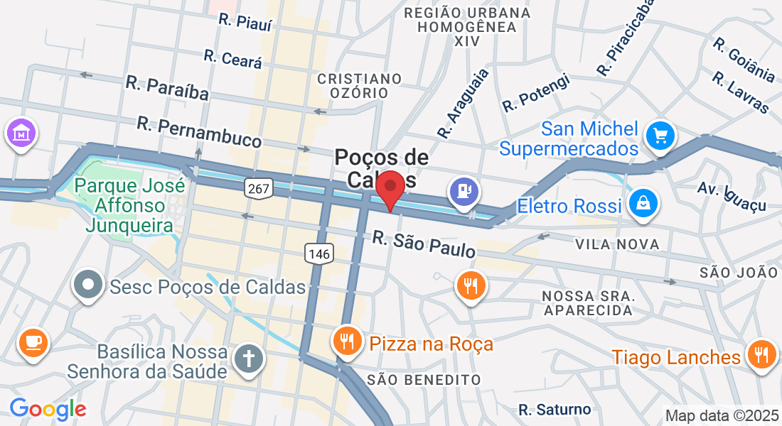 R. Mal. Deodoro, 258 - Centro, Poços de Caldas - MG, 37701-014, Brasil