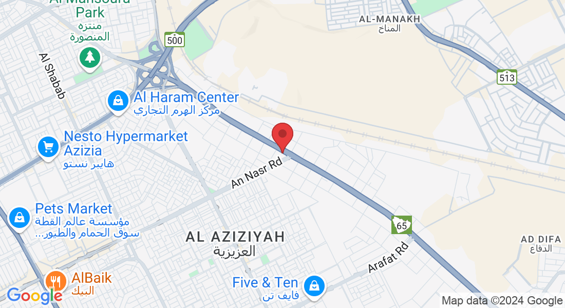 طريق الخرج القديم قرب قبل اشارة الفلوة 100مترط على اليمين وانت متجة الى الجنوب، Al Kharj Rd, Al Aziziyah, Riyadh 14511, Saudi Arabia