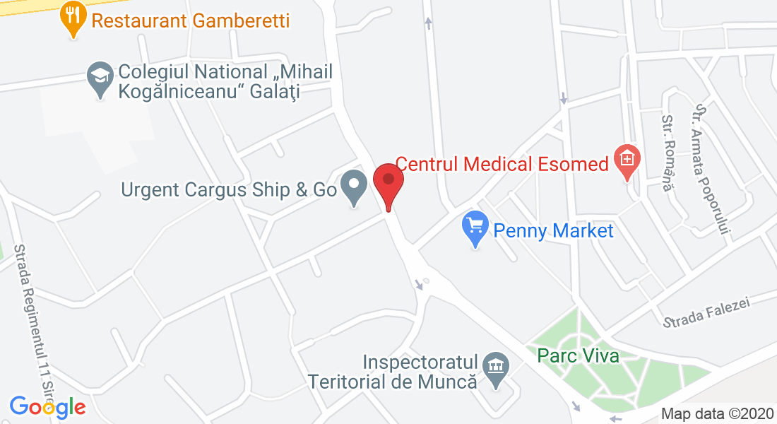 Strada Regimentul 11 Siret, Galați, Romania