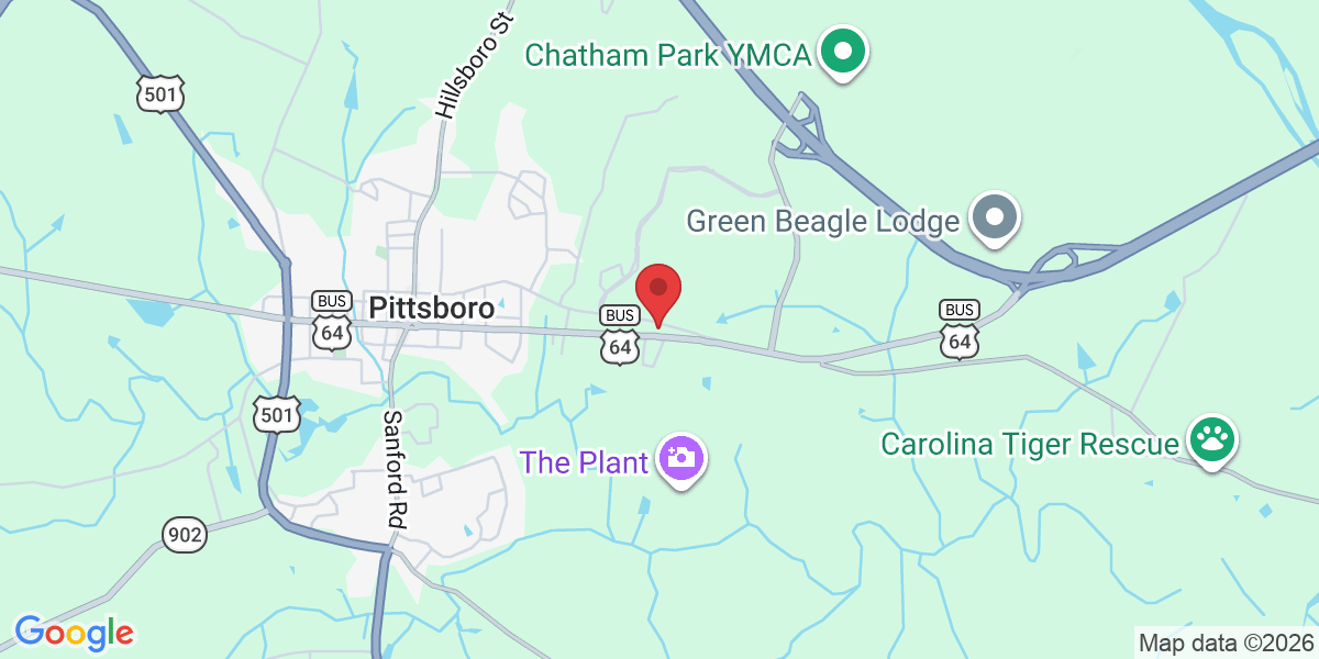 1089 East St Suite B, Pittsboro, NC 27312, USA