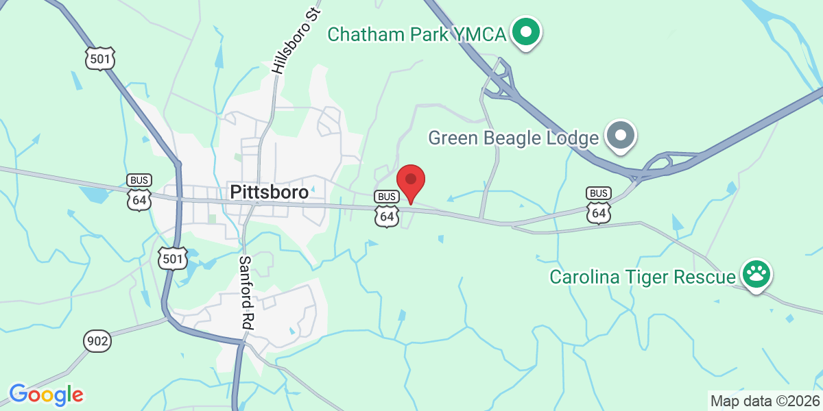 1089 East St Suite B, Pittsboro, NC 27312, USA