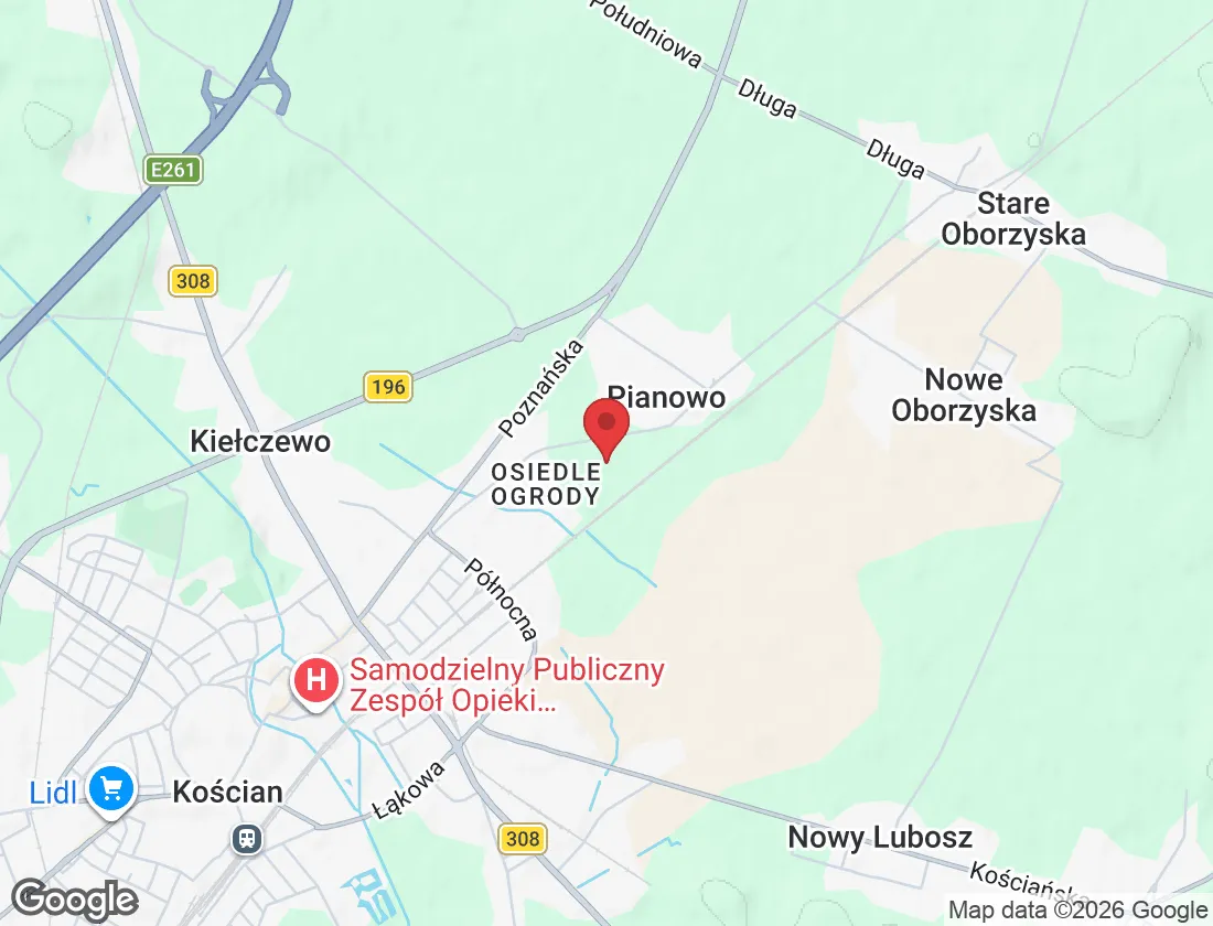Okrężna 18, 64-000 Pianowo, Polska