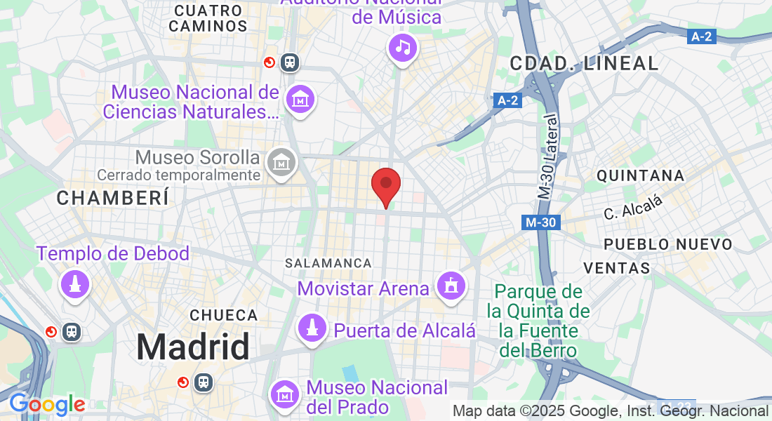C. del Príncipe de Vergara, 55, Salamanca, 28006 Madrid, España