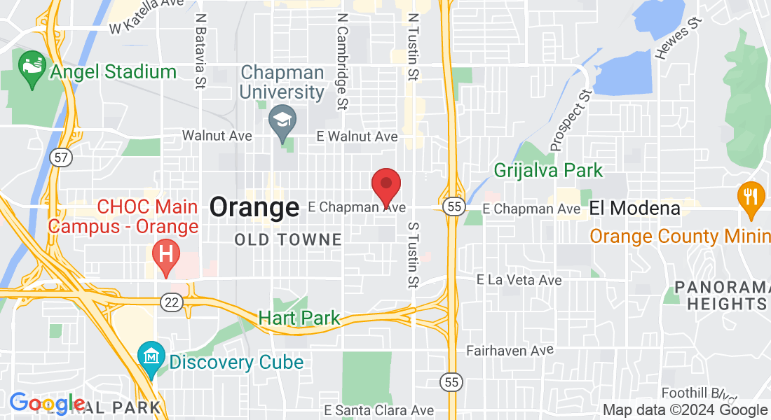 1342 E Chapman Ave, Orange, CA 92866, USA