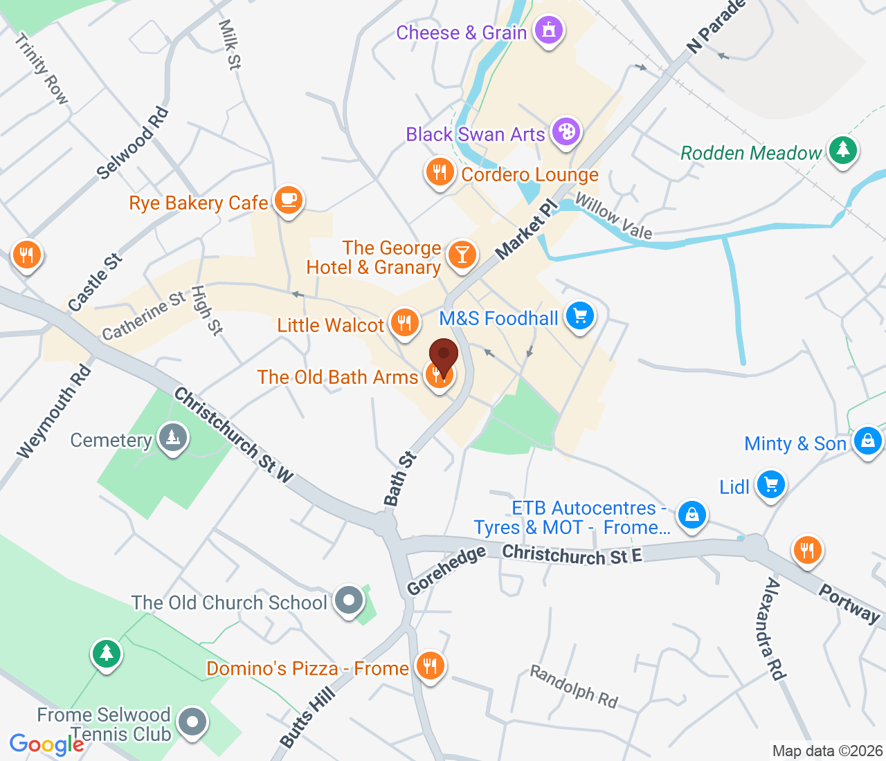 15a Palmer St, Frome BA11 1BY, UK