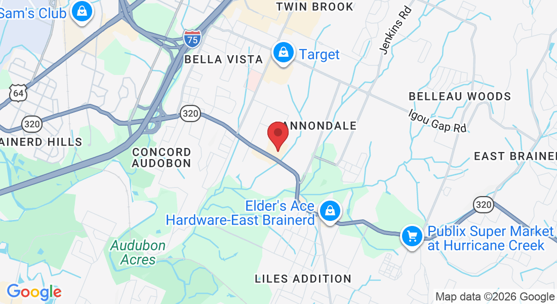 1335 Mackey Branch Dr Suite 103-A, Chattanooga, TN 37421, USA