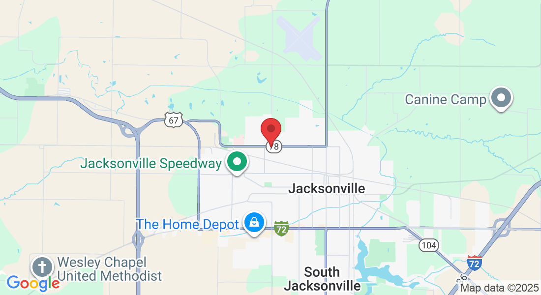 1201 W Walnut St, Jacksonville, IL 62650, USA