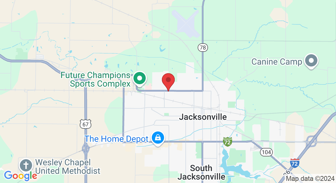 1201 W Walnut St, Jacksonville, IL 62650, USA