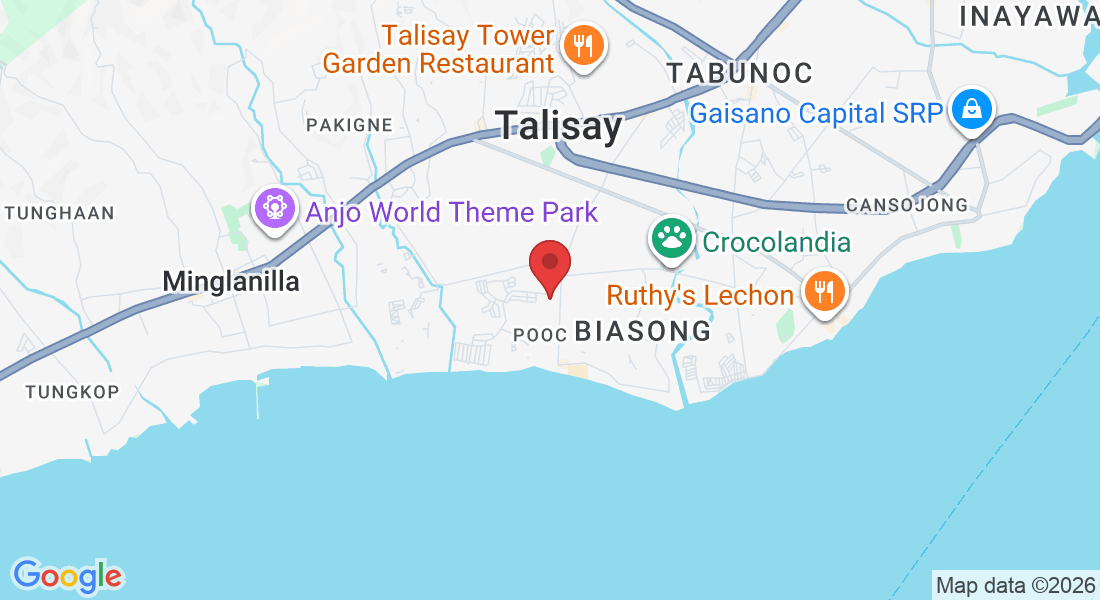 6RVF+G9H, Sitio Cainta Rd, Talisay, Cebu, Philippines