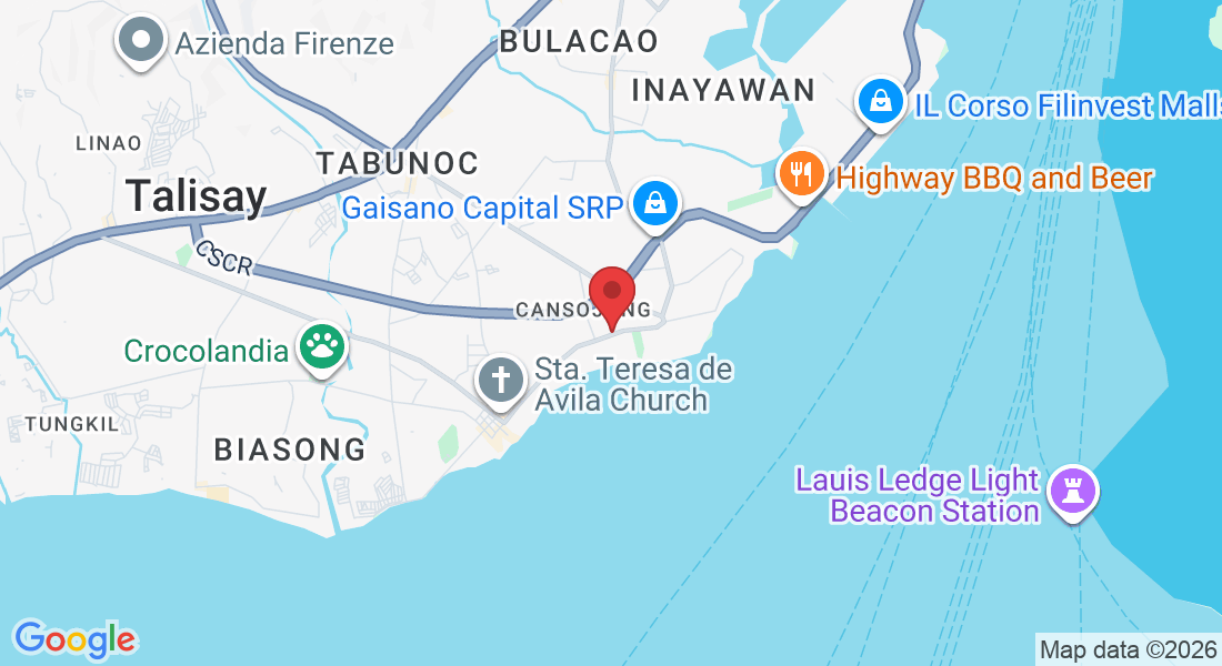 7V24+2GG, V.H.Garces St, Cansojong, Talisay, 6045 Cebu, Philippines