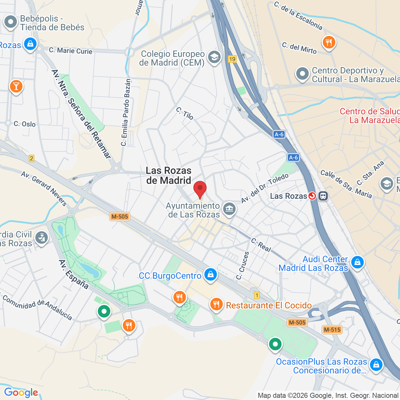 C. San Agustín, 9, 28231 Las Rozas de Madrid, Madrid, España