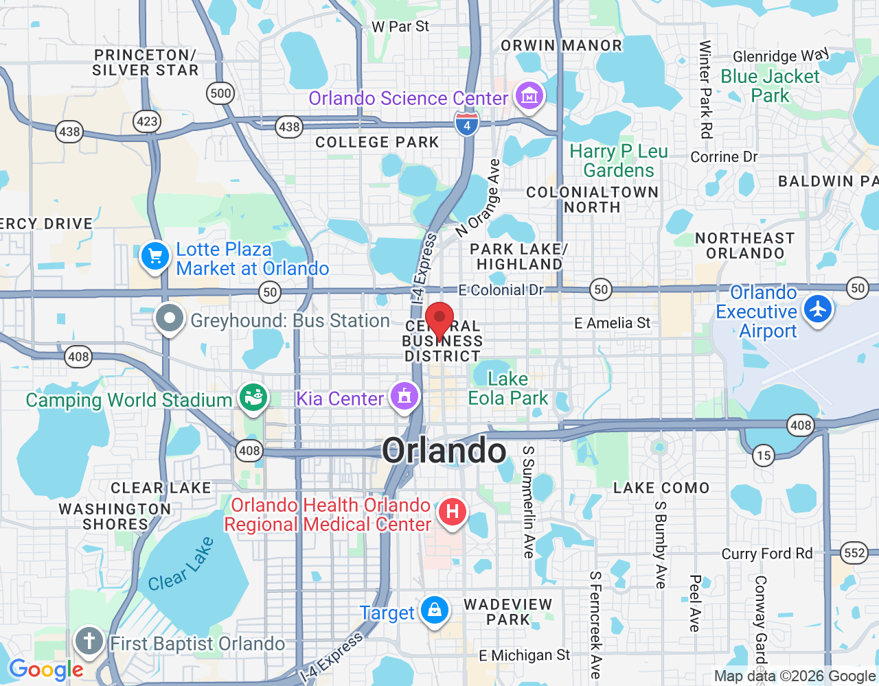 390 N Orange Ave #2300, Orlando, FL 32801, USA