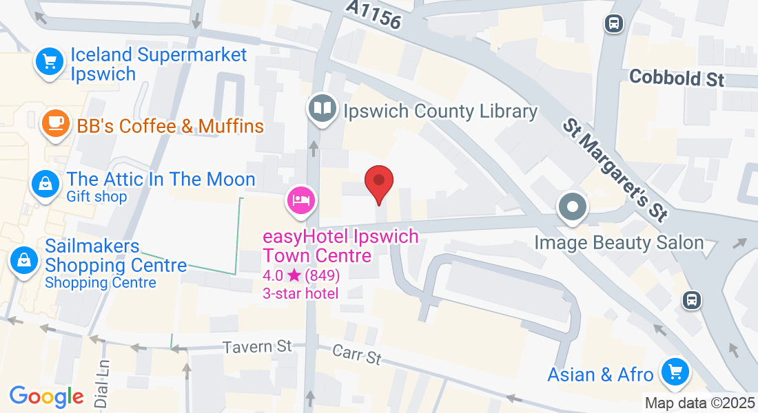3 Great Colman St, Ipswich IP4 2AA, UK