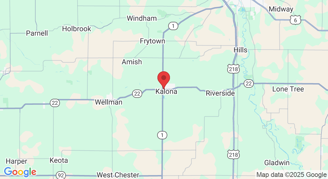 131 E Ave, Kalona, IA 52247, USA