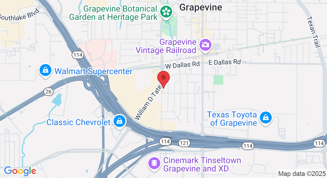 1125 S Ball St suite 106, Grapevine, TX 76051, USA