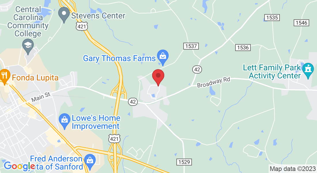 25 Thornwood Dr, Sanford, NC 27330, USA