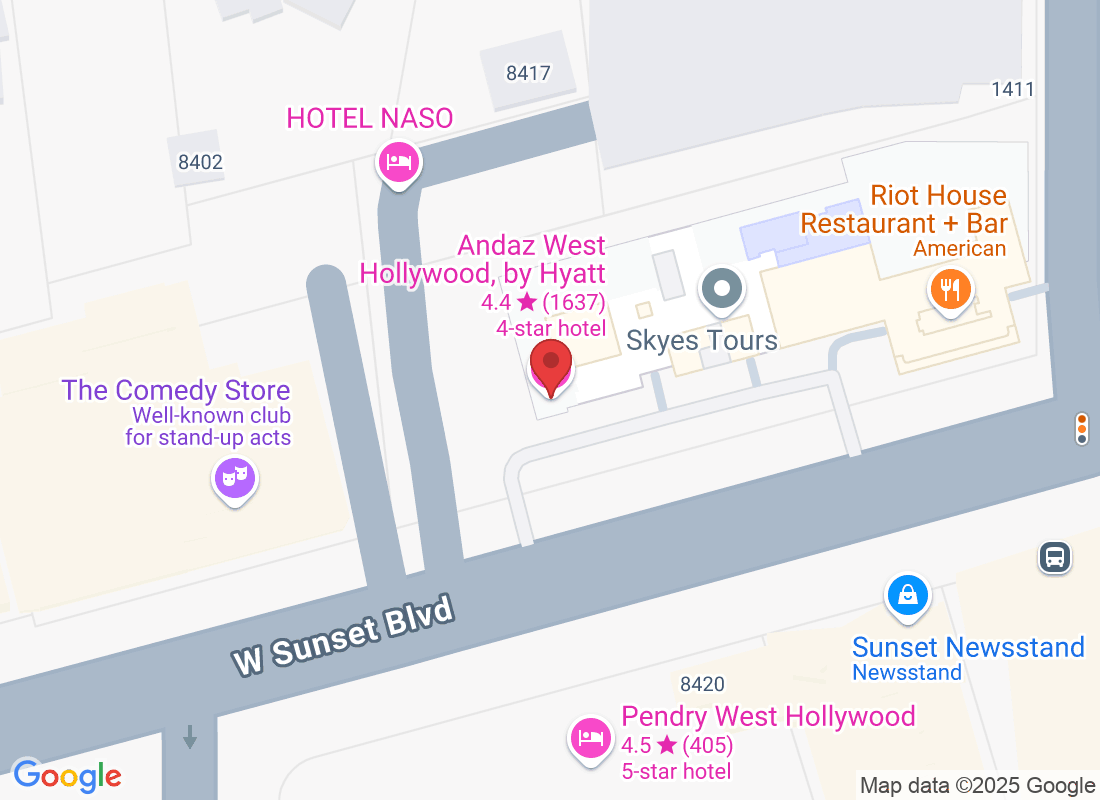 8401 W Sunset Blvd, West Hollywood, CA 90069, USA