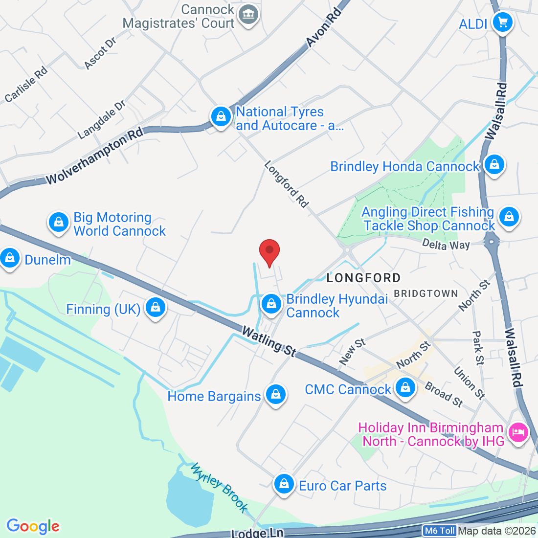 Unit 1B, Fairway, Cannock WS11 0DJ, UK