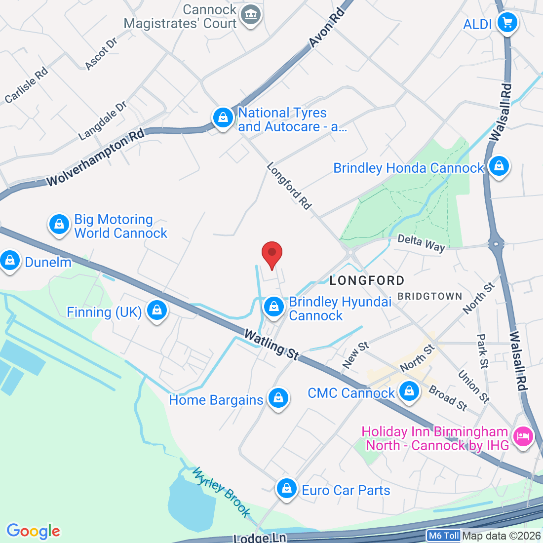 Unit 1B, Fairway, Cannock WS11 0DJ, UK