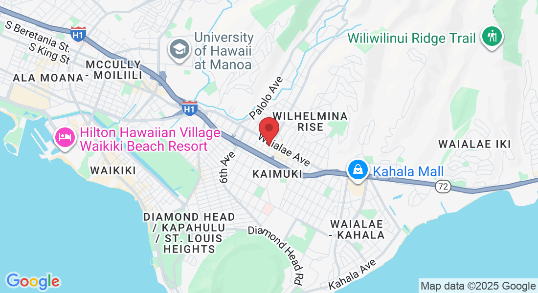 1144 10th Ave #200, Honolulu, HI 96816, USA