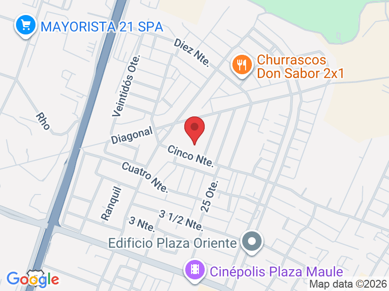 Cinco Nte. 3258, Talca, Maule, Chile