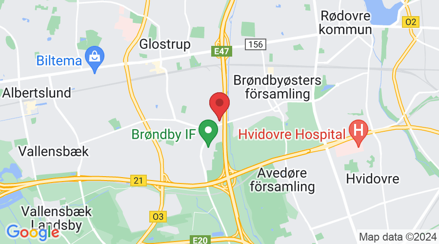 Park Allé 156, 2605 Brøndby, Danmark