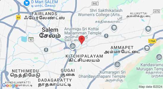 No:- 61 atroram road, 2nd Agraharam, Salem, Tamil Nadu 636001, India
