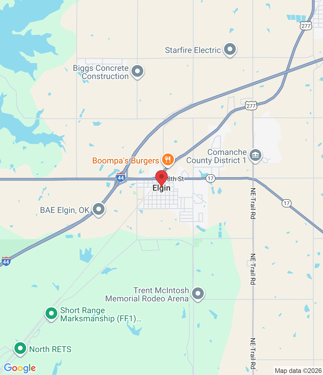 Elgin, OK 73538, USA