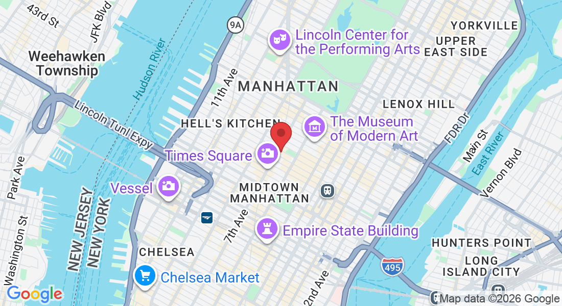 152 W 49th St, New York, NY 10020, USA