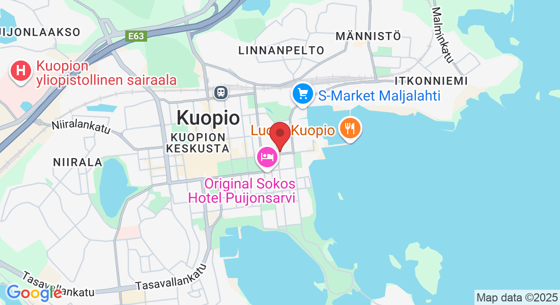 Kauppakatu 9, 70100 Kuopio, Suomi