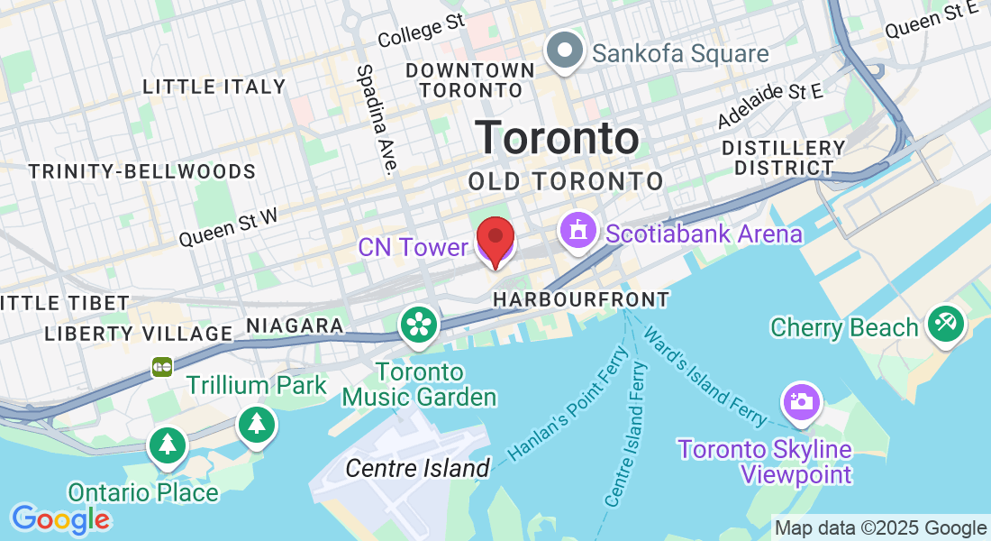 CN Tower, Front St W, Toronto, ON M5V 2T6, Canada