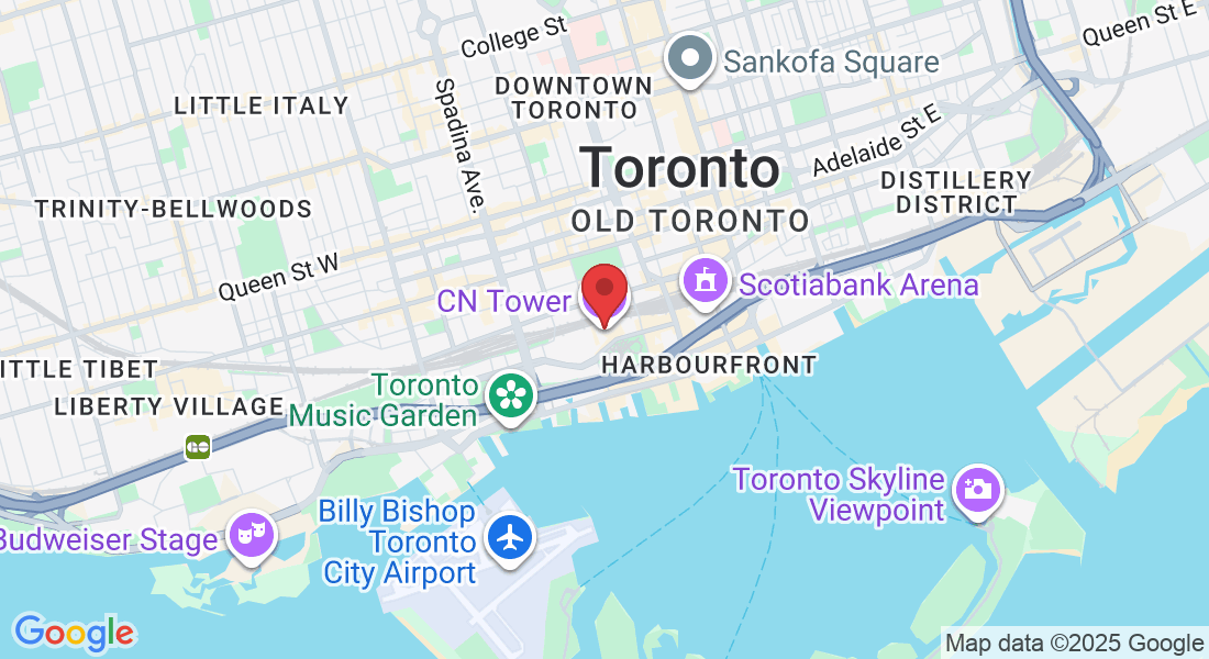 CN Tower, Front St W, Toronto, ON M5V 2T6, Canada
